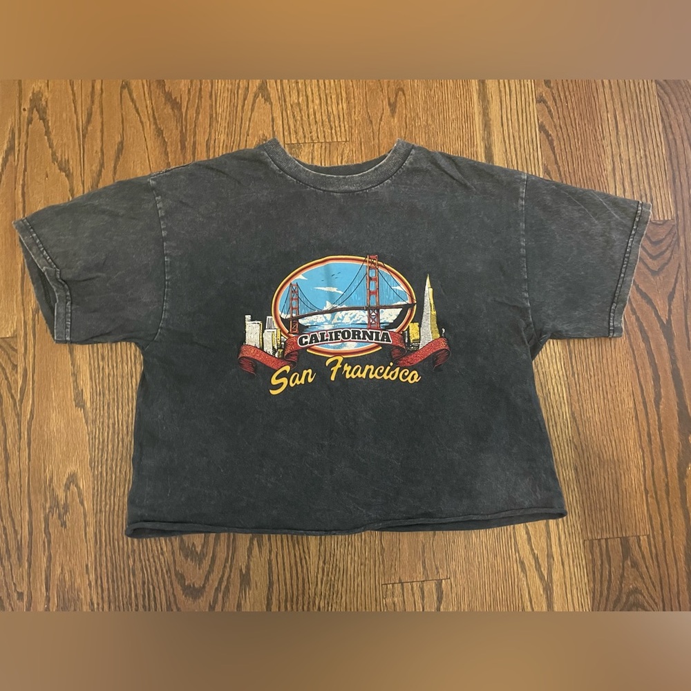John galt cropped tee